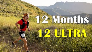 Running Ultra Marathon Every Month  My 2024 Racing Calendar [upl. by Woodberry]