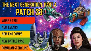 Exocomps Debut  Patch 33 TNG in Star Trek Fleet Command [upl. by Tigdirb34]