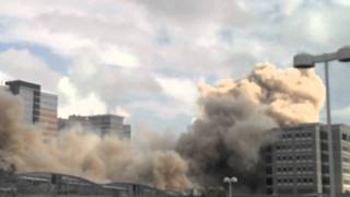 Houston prudential demolished 182012 explosion Texas MD Anderson West End [upl. by Robins]