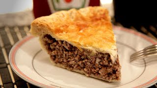 Tourtiere  BEST MEAT PIE ever [upl. by Nurse505]