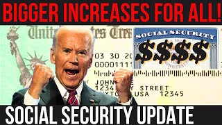 BIGGER SOCIAL SECURITY INCREASES 2024 SSI SSDI Payments  Social Security Update [upl. by Iolenta]