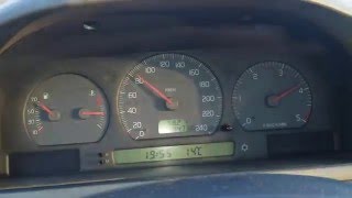 Volvo S70 25 TDi acceleration 0180 kmh [upl. by Ruby278]