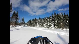 Sidewinder XTX Playing in the Snow [upl. by Goldin]