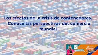 La crisis de los contenedores y sus efectos [upl. by Ylas]