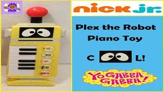 2009 Nick Jr Yo Gabba Gabba Plex the Robot Toy Guitar By Spin Master [upl. by Oramug]