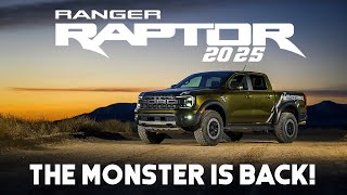 2025 New Ford Ranger Raptor Revealed [upl. by Anwahsal515]