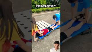 Cewe nya di hukum comedic pranking vlog funny comedy prank help [upl. by Nerro]