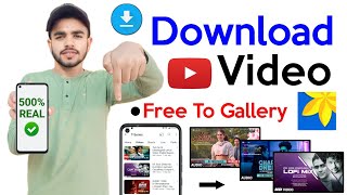 How to Download Youtube Video  Youtube Video Kaise Download Kare 2024 [upl. by Norrahc]