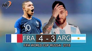 France 43 Argentina》World Cup Russai 2018 Crazy match Extended Highlights amp Goals HD [upl. by Niowtna]