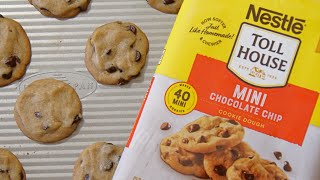 How to Make Nestle Toll House Mini Chocolate Chip Cookie Dough [upl. by Innes]