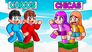 CHICOS vs CHICAS Obby en Roblox [upl. by Tterrag884]