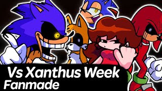 Vs Xanthus Remastered Fanmade Week  Friday Night Funkin [upl. by Alolomo]