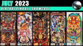 The Top Virtual Pinball Releases from July 2023 [upl. by Akiam47]