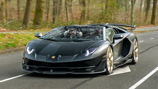 Lamborghini Aventador LP7704 SVJ Novitec Torado  Revs Flames and INSANE Accelerations [upl. by Niar]