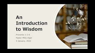 An Introduction to Wisdom [upl. by Russel]