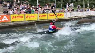 Kanuslalom WM 2022 in Augsburg [upl. by Athey]