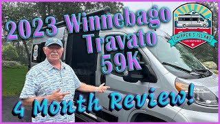 A 4 Month Review of my 2023 Travato 59K [upl. by Melc634]