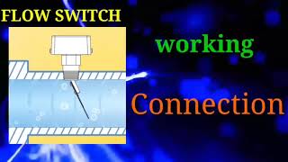 Flow switch working  Flow sensor checking  Flow sensor connection [upl. by Salina]