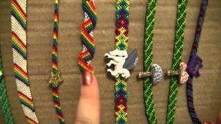 My Friendship Bracelet Collection [upl. by Junji]