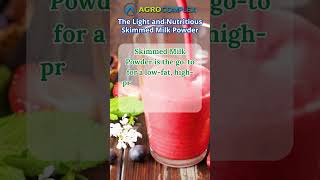 The Light and Nutritious Skimmed Milk Powder  AGROCOMPLEX Poland [upl. by Ayanat]