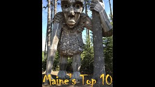 Maines Top 10 Vacation Spots [upl. by Zetnauq45]