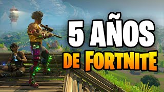 5 AÑOS DE FORTNITE  MI HISTORIA [upl. by Ellekcim708]