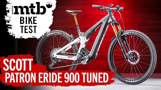 Biketest SCOTT PATRON eRIDE TUNED I Enduro E MTB I Bosch Performance Line CX Smart System [upl. by Gnok]