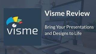 Visme Review  Bring Your Presentations and Designs to Life [upl. by Ezitram]