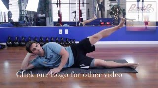 Hip Exercise Therapy 3 of 4  Hip Abduction with External Rotation [upl. by Arnuad]