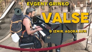 Evgenys Waltz piano cover  at a shopping mall [upl. by Rimidalv]