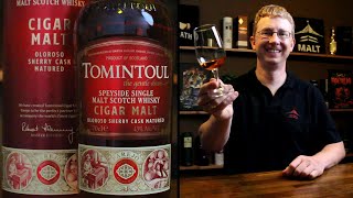 Tomintoul  Cigar Malt  Oloroso Sherry Cask Matured 43  Vol [upl. by Monto233]