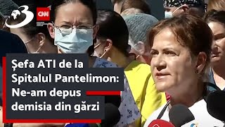 Șefa ATI de la Spitalul Pantelimon Neam depus demisia din gărzi Plecăm toți [upl. by Torrance950]