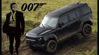 2020 Land Rover Defender in New Bond Film quotNo Time To Diequot [upl. by Gae]