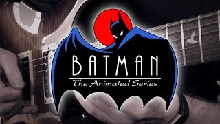 Batman The Animated Series Theme on Guitar [upl. by Acirred]