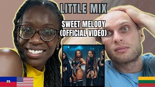 Little Mix  Sweet Melody Reaction Official Music Video  FIRST TIME LISTENING TO LITTLE MIX [upl. by Whitman]