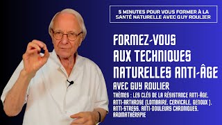 Vidéo Comment optimiser votre capital santélongévité  par Guy Roulier [upl. by Somerset]