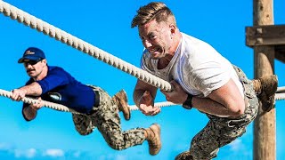 I Barely Survived the Navy SEAL Obstacle Course [upl. by Ahilam]