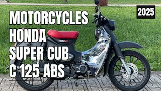 2025 The New Honda Super Cub C125 Abs Revealed [upl. by Femi]