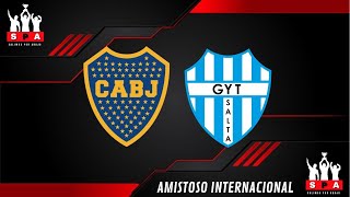 BOCA JUNIORS VS GIMNASIA Y TIRO EN VIVO ⚽️ ⚽️ ⚽️  🚨🚨 DEBUTA DIEGO MARTINEZ 🚨🚨 AMISTOSO [upl. by Meekar660]