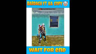 Bardach yt ka Copy 😁🤣  Wait for end  shortsfunnybadge99prank tgrnrzedit zoroeditz viral [upl. by Fred]