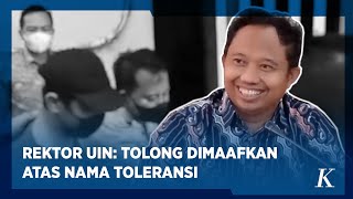 Rektor UIN Sunan Kalijaga Yogyakarta Minta Proses Hukum Penendang Sesajen Dihentikan [upl. by Rogergcam]