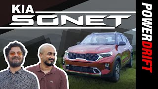 Kia Sonet  Launched at Rs 671 Lakh  First Drive Review  PowerDrift [upl. by Emmaline]