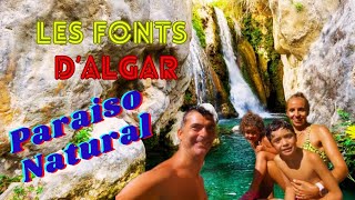 LES FONTS DALGAR el mejor PARAISO NATURAL de la COMUNIDAD VALENCIANA [upl. by Happy544]