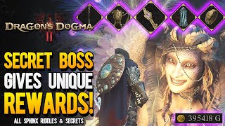 Dragons Dogma 2  How To Complete All Sphinx Riddles Fast amp Secret Ending Rewards [upl. by Iclek]