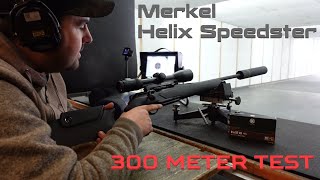 Merkel Helix Speedster 8x57IS  Schusstest 300 Meter [upl. by Luamaj]