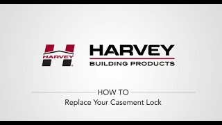 How To Replace Your Casement Window Lock [upl. by Ardnuhsed]