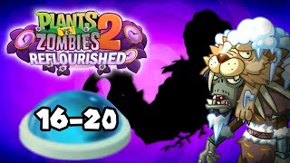 Plants vs Zombies 2 Reflourished Hypothermic Hollows Days 1620 [upl. by Leschen956]