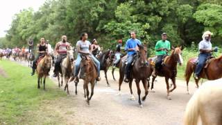 BarnYard Posses 4th Annual Trailride [upl. by Ramsa]