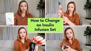 HOW TO CHANGE AN INSULIN PUMP INFUSION SET Come Cambiare Il Set di Infusione  MyLife YpsoPump [upl. by Deelaw]