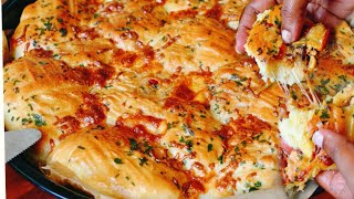 RECETTE TRÈS DÉLICIEUSE DE PAIN À LA MOZZARELLA ET AU POISSON [upl. by Nauquf273]